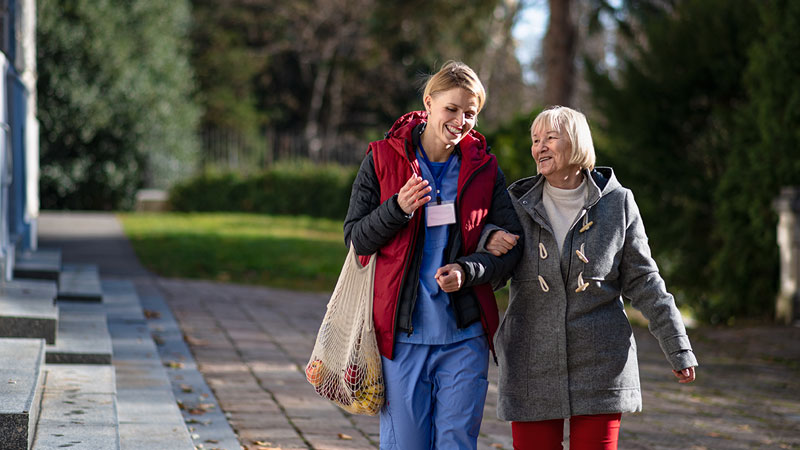 Acompañamiento de personas mayores en Valladolid